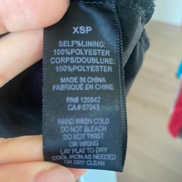 Felicity & Coco appliqué mini cocktail shift  dress, black size XSP - Picture 6 of 8